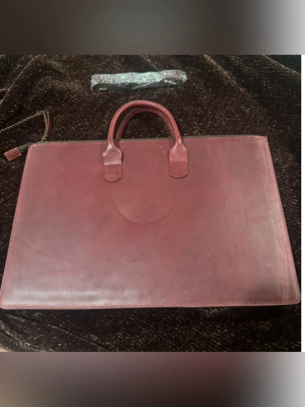 Leather Laptop Briefcase, MacBook